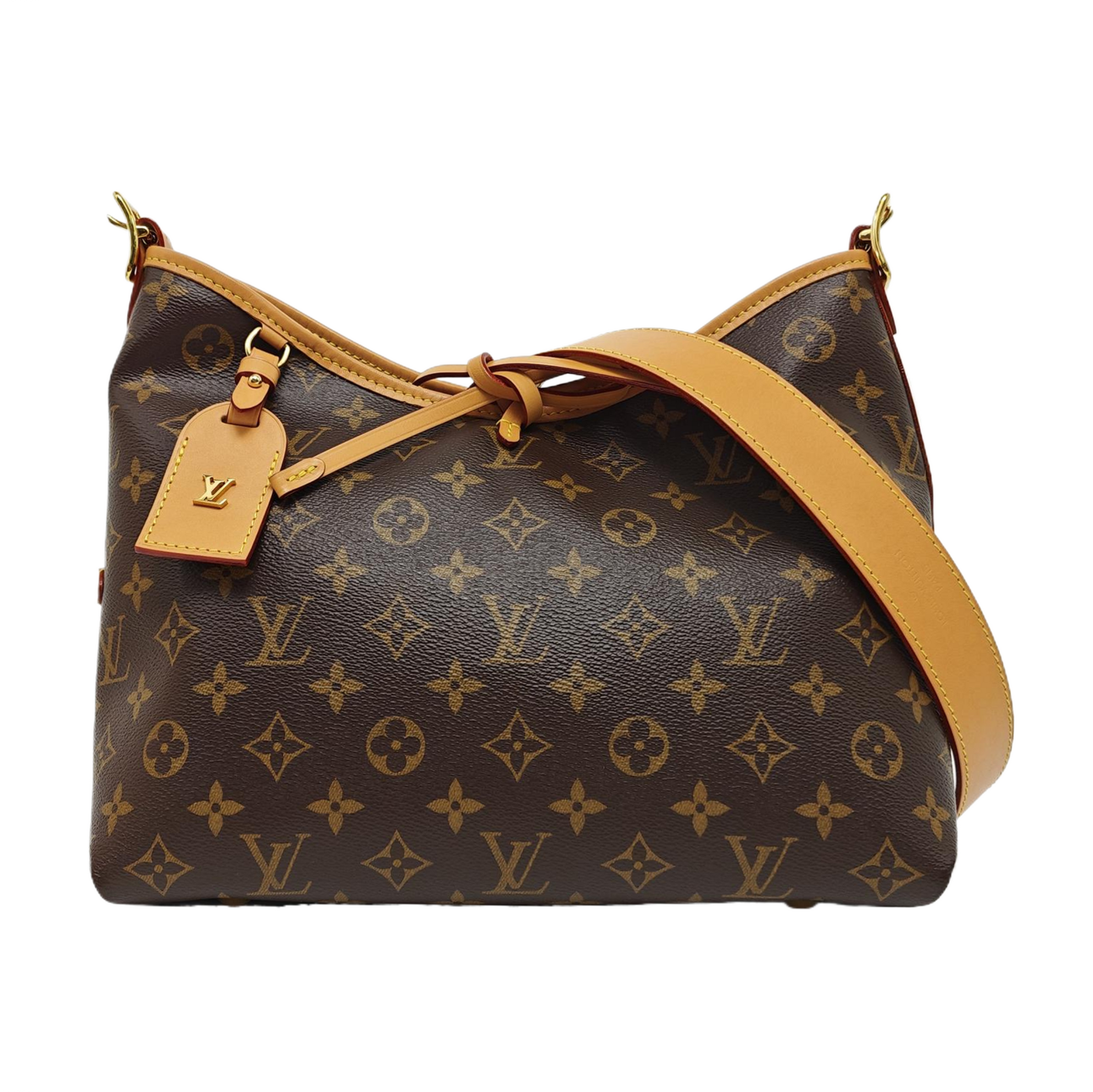 CARRYALL PM Monogram Coated Canvas Brown
