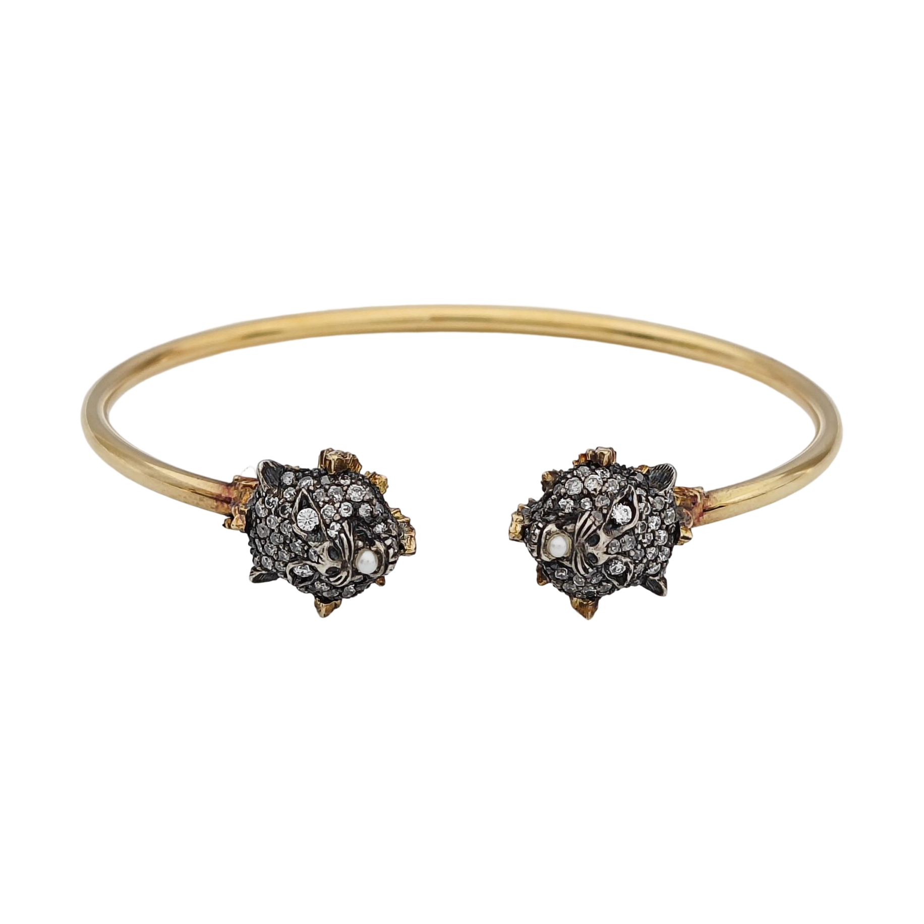 Le Marché Des Merveilles 18k Rose Gold Bangle