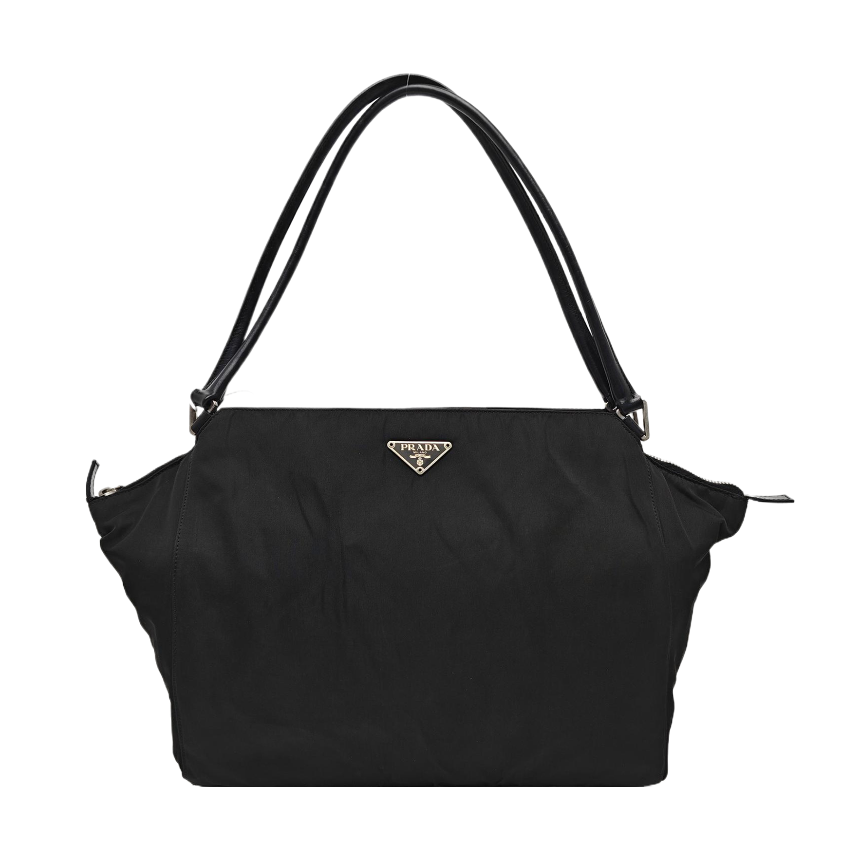 Nylon Tote Bag Black