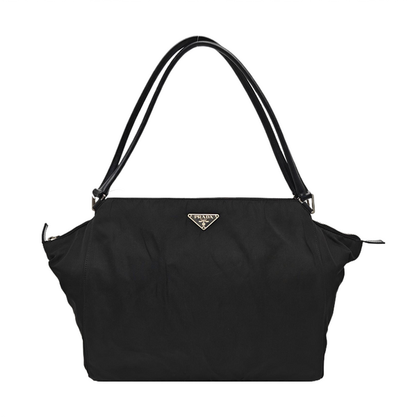 Nylon Tote Bag Black