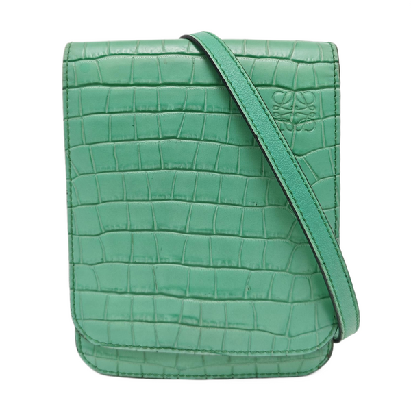 Gusset Calfskin Green