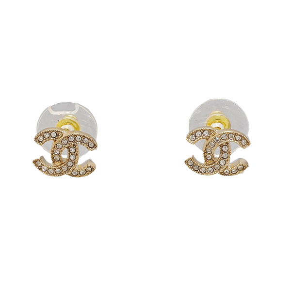 Metal Gold Stud Earrings