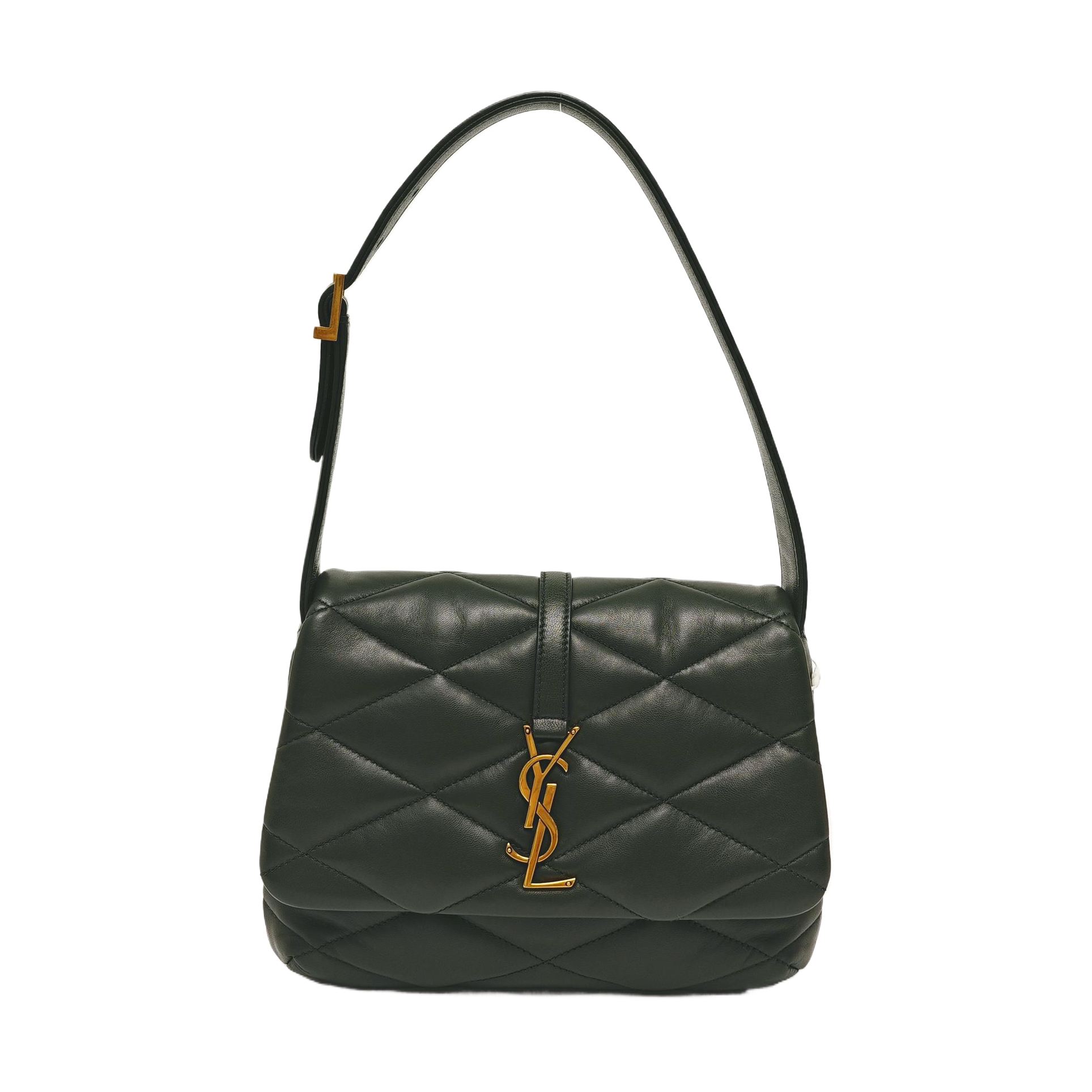 LE 57 Quilted Lambskin Green