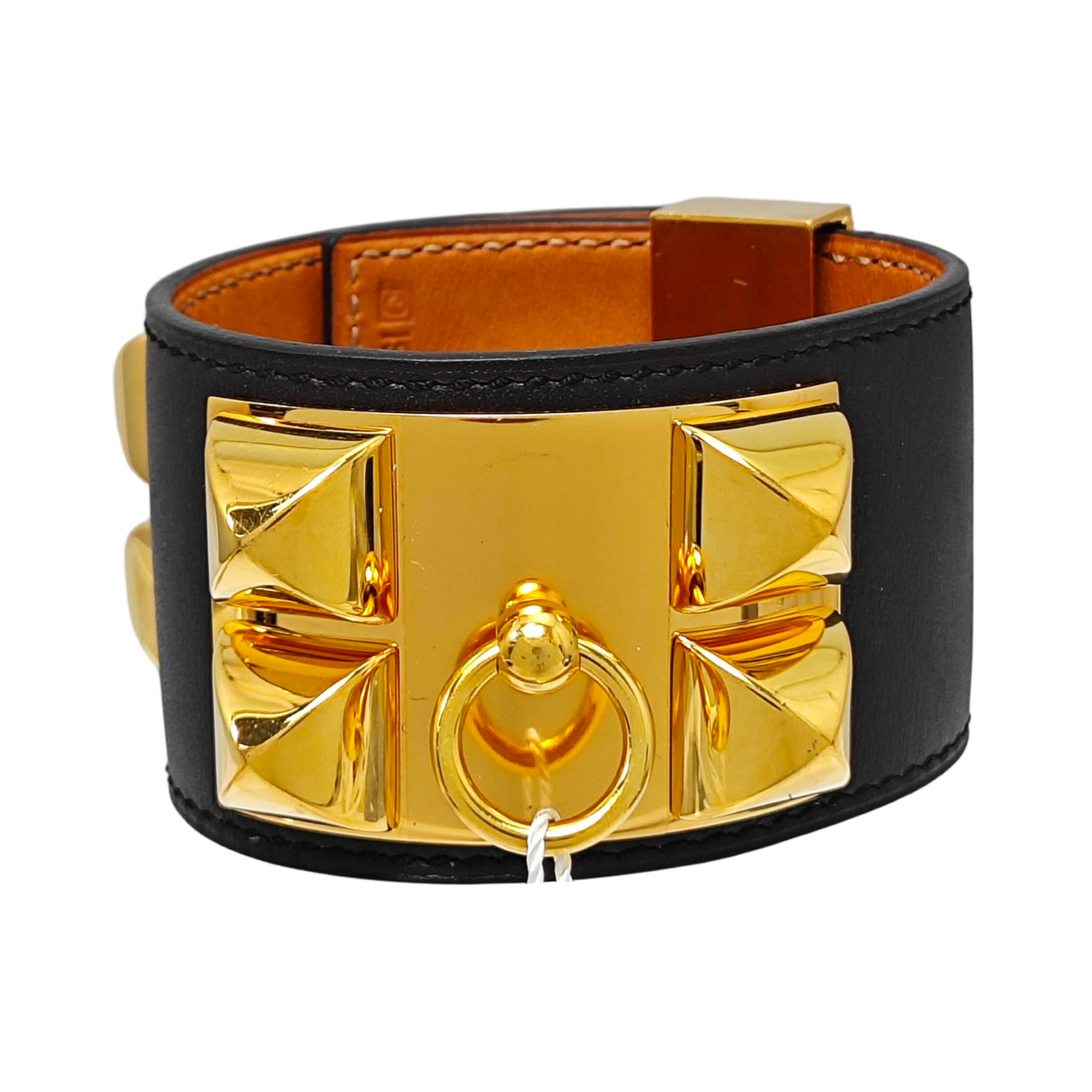 Collier De Chien Metal Black Bangle