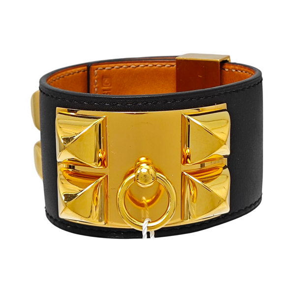 Collier De Chien Metal Black Bangle
