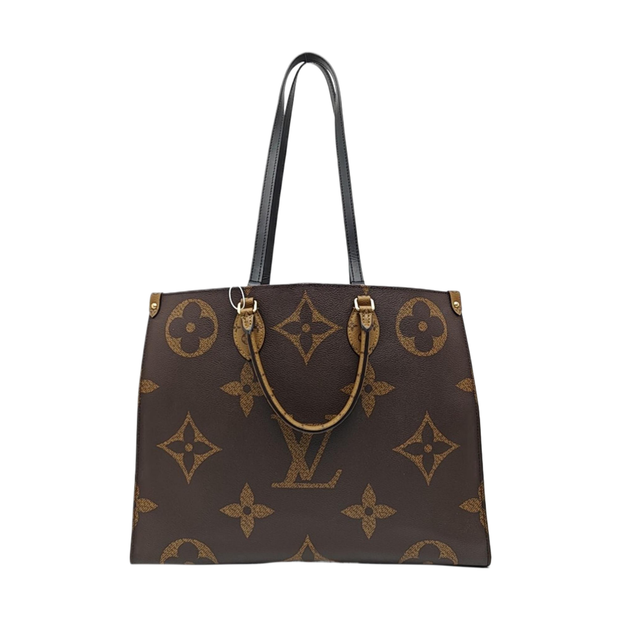 ONTHEGO GM Monogram Coated Canvas Brown