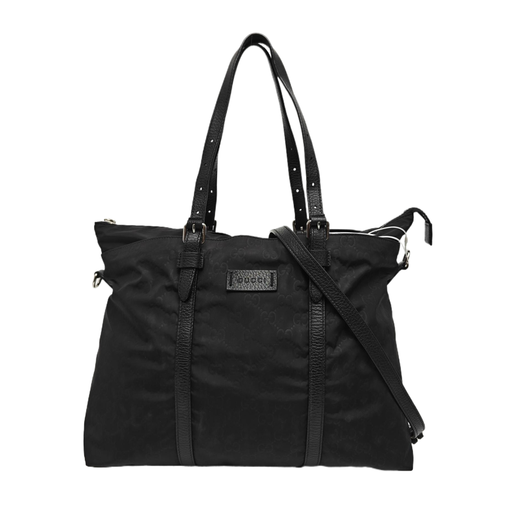 GG Imprime Monogram Nylon Black