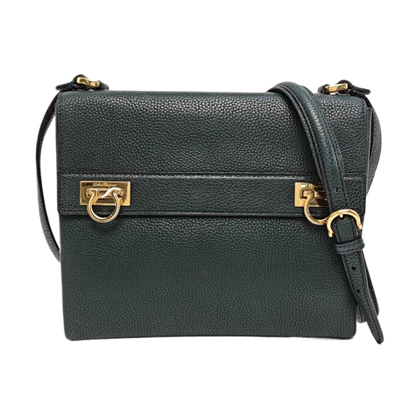 Calfskin Shoulder Bag Green