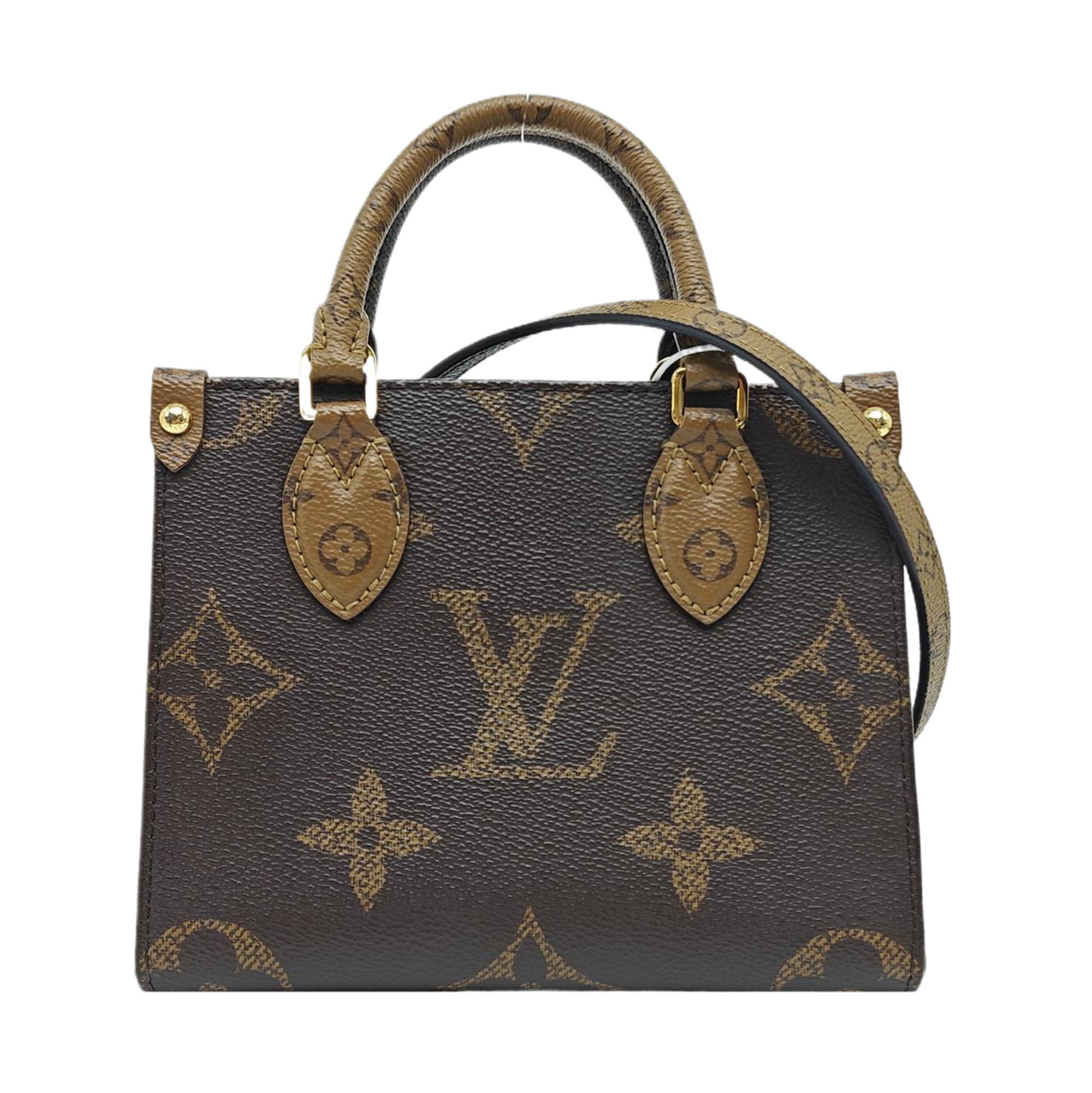 ONTHEGO BB Monogram Coated Canvas Brown