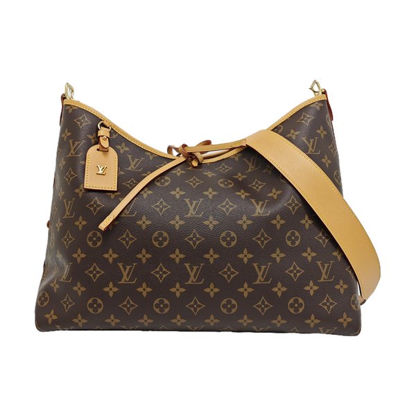 CARRYALL MM Monogram Coated Canvas Brown