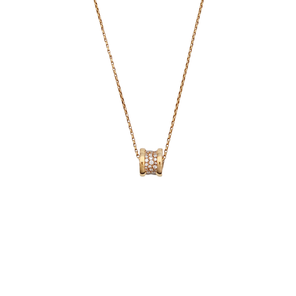 B.ZERO1 18k Rose Gold Necklace