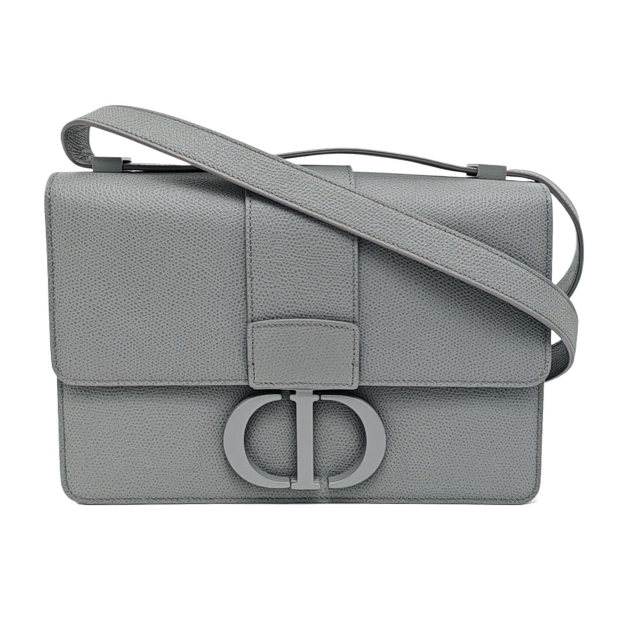 30 Montaigne Medium Calfskin Gray