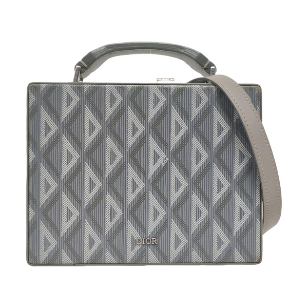 Lock Oblique Coated Canvas Gray