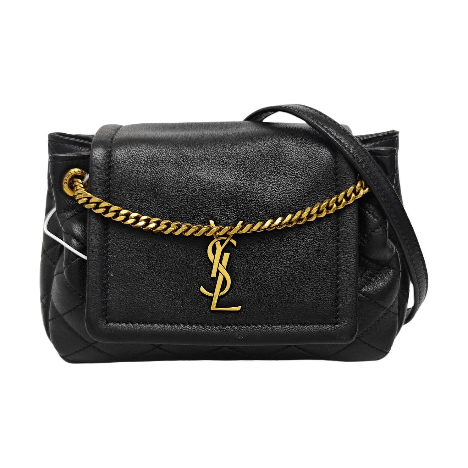 NOLITA Mini Quilted Lambskin Black