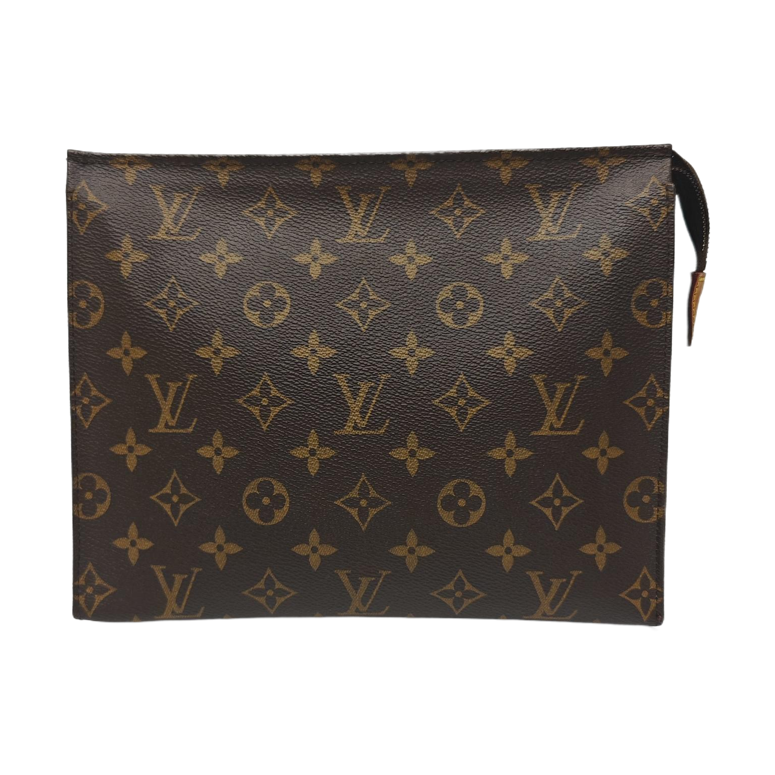 TOILET POCKET 26 Monogram Coated Canvas Brown