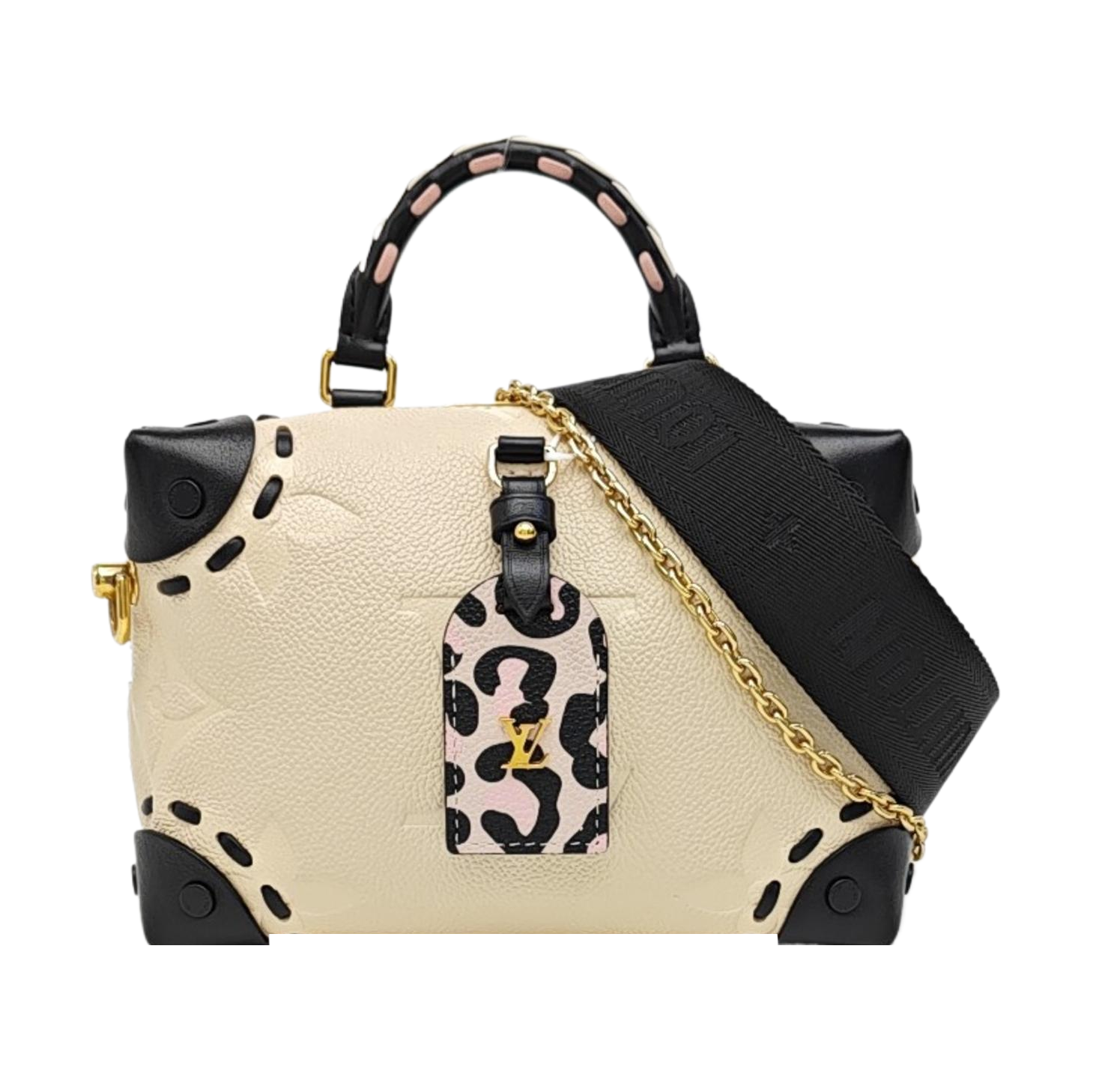 PETITE MALLE Calfskin White