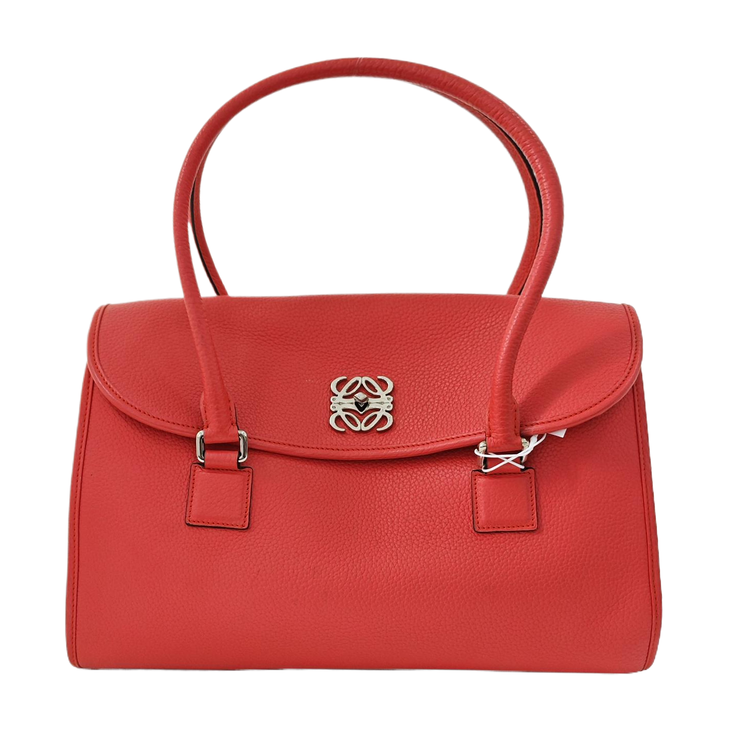 Calfskin Shoulder Bag Red