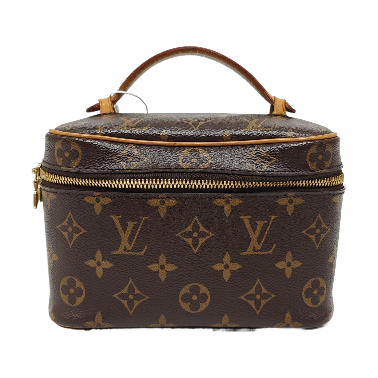 NICE Mini Monogram Coated Canvas Brown