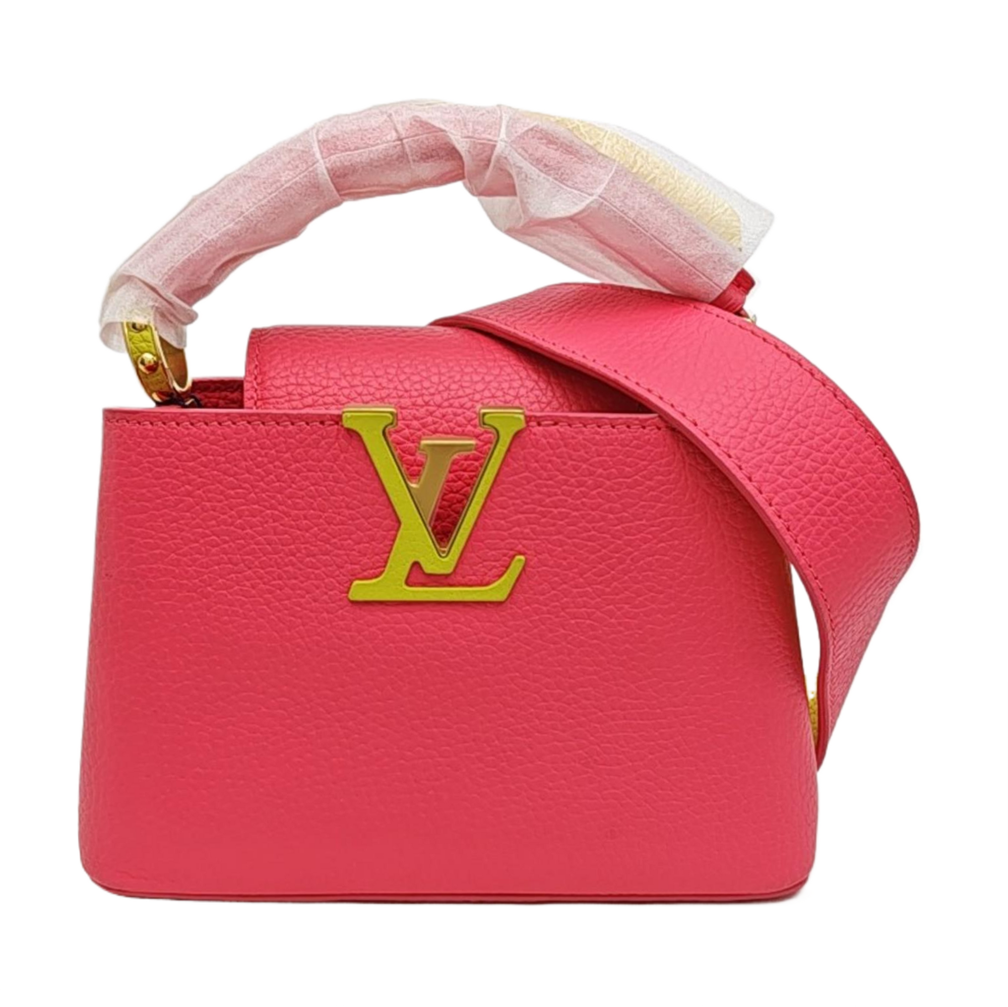 CAPUCINES Mini Calfskin Red