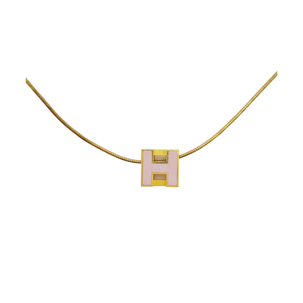 Cage D'h Metal Gold Necklace