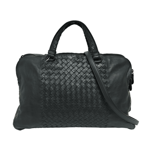 Calfskin Shoulder Bag Gray