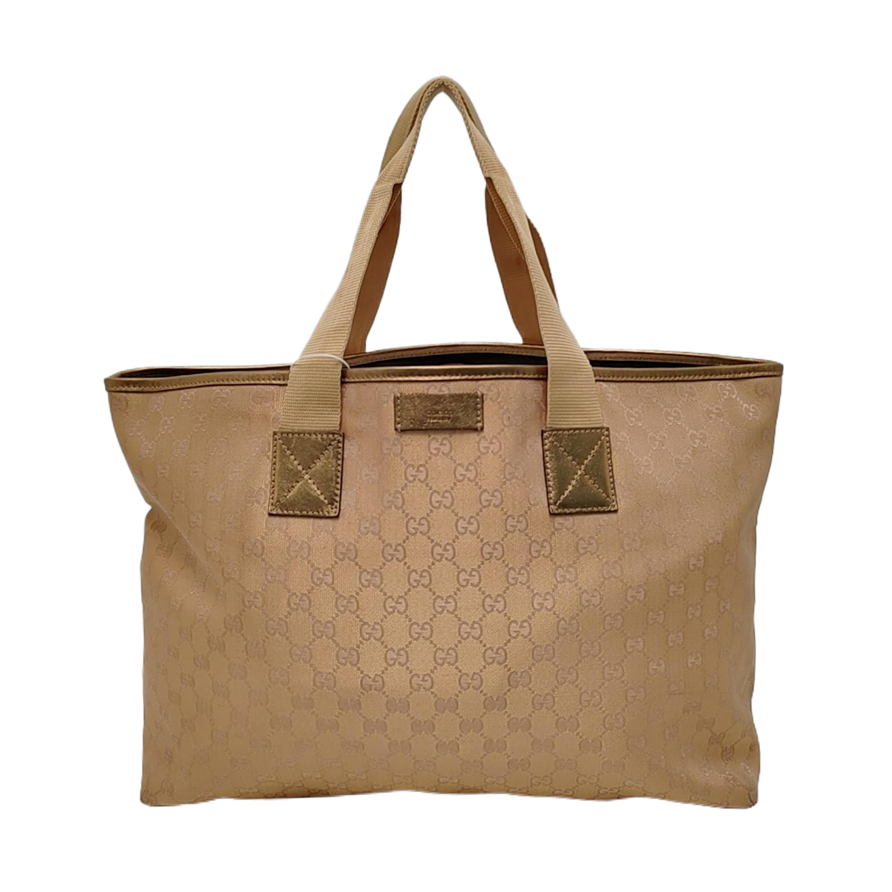 GG Imprime Monogram Canvas Gold