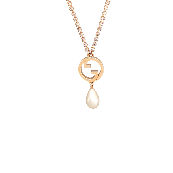 Metal Rose Gold Necklace