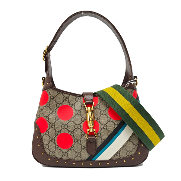 Jackie 1961 Small Coated Canvas Black