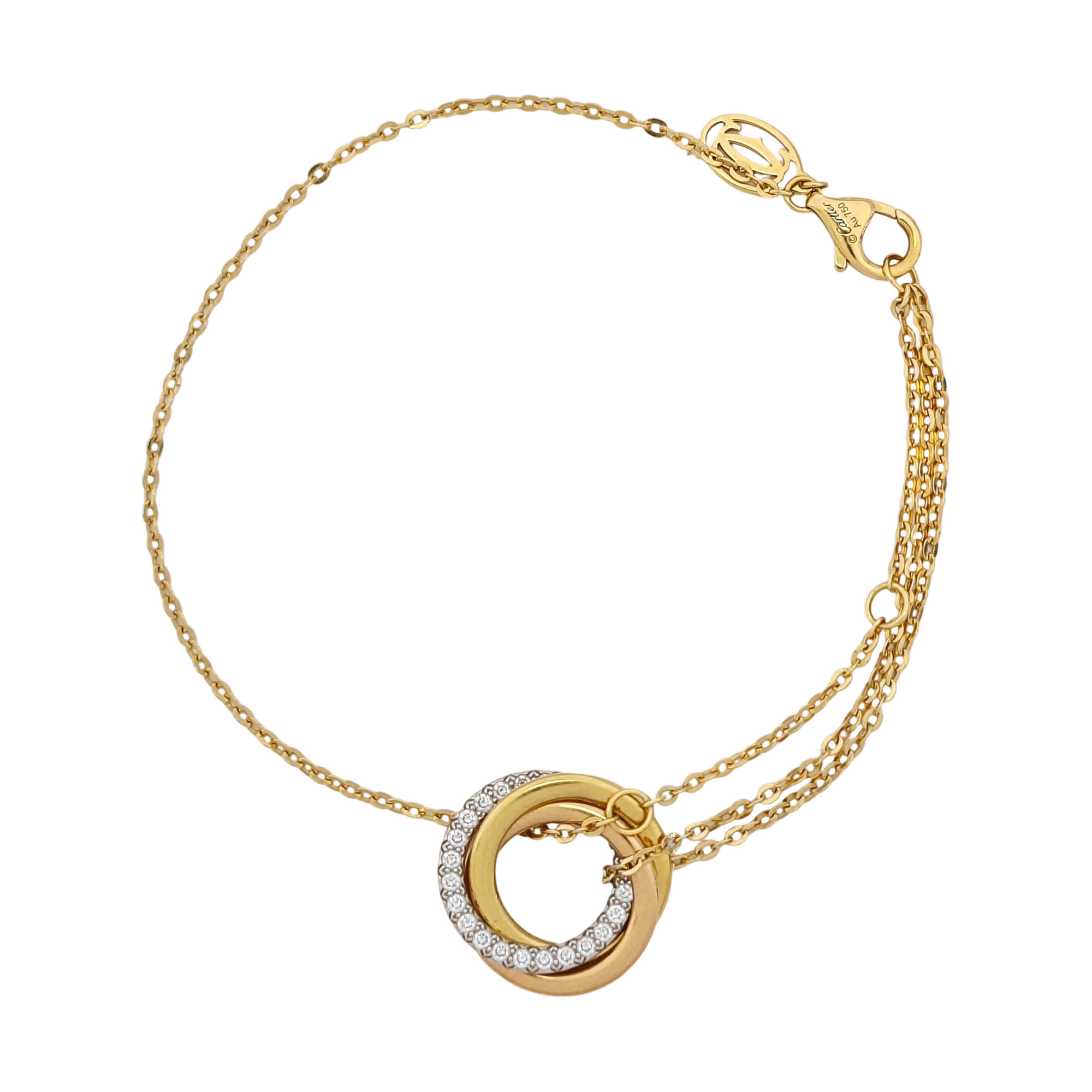 TRINITY 18k Rose Gold Bracelet