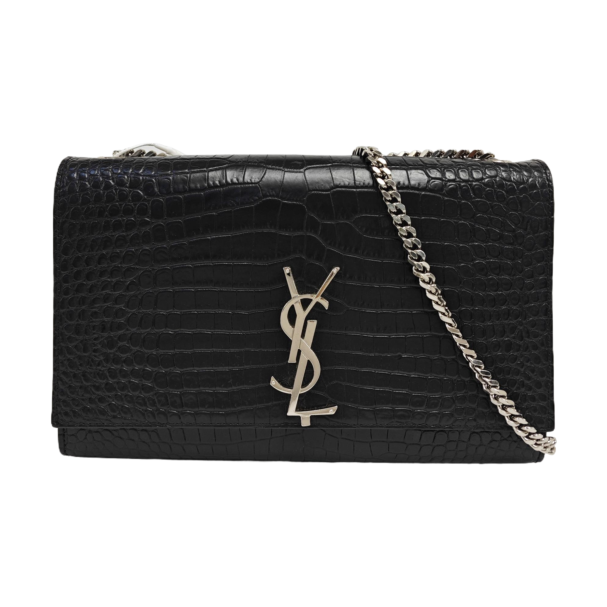 Calfskin Shoulder Bag Black