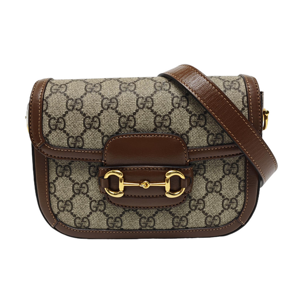 Horsebit 1955 Mini Coated Canvas Beige