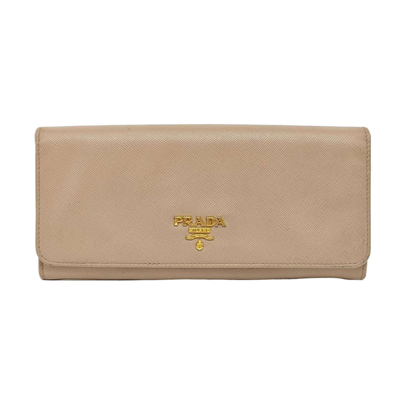 Calfskin Wallet Beige