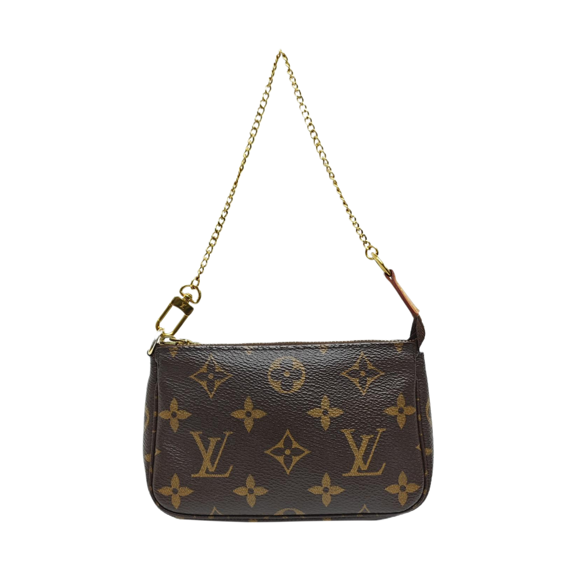 ACCESSOIRES Mini Monogram Coated Canvas Brown