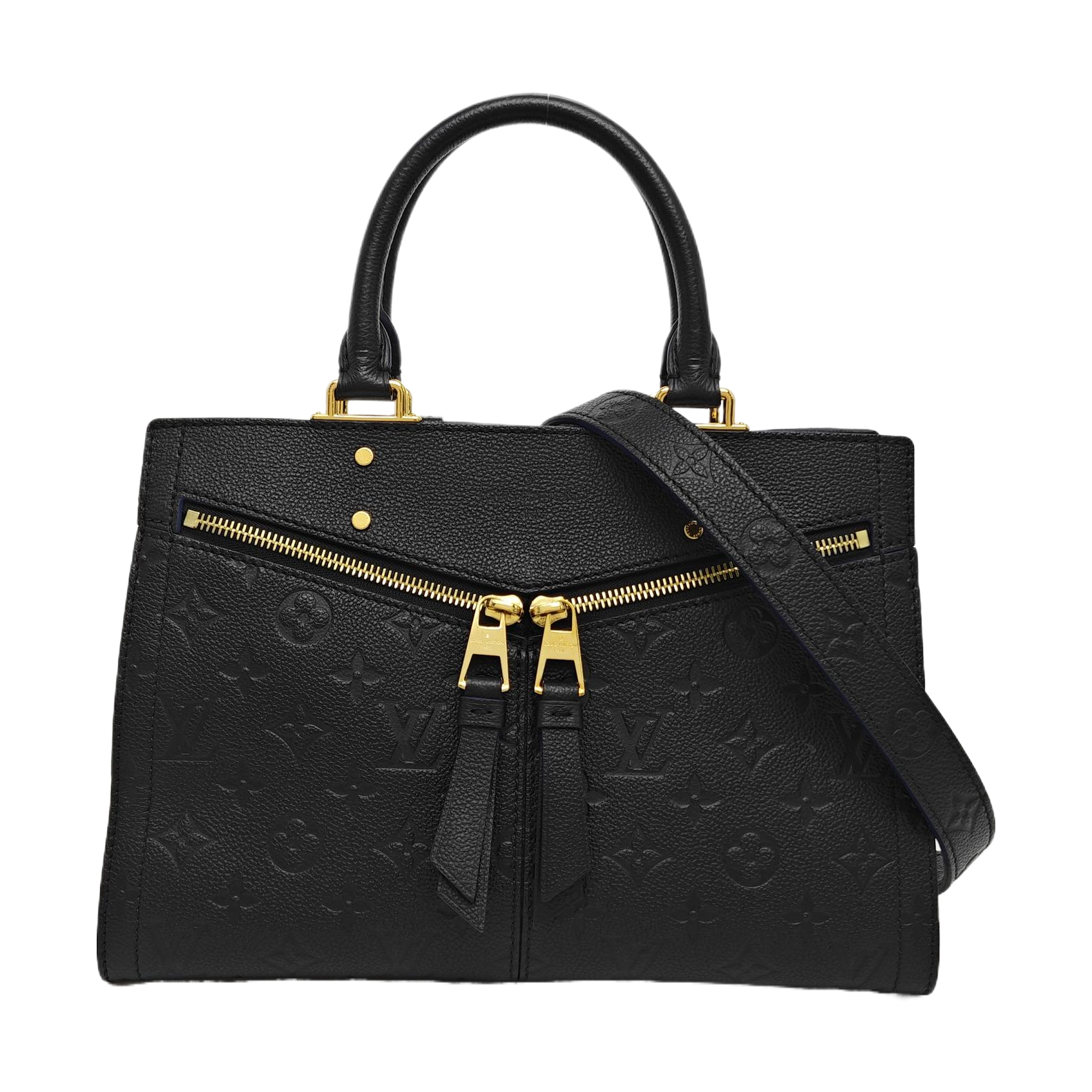 SULLY PM Monogram Calfskin Black