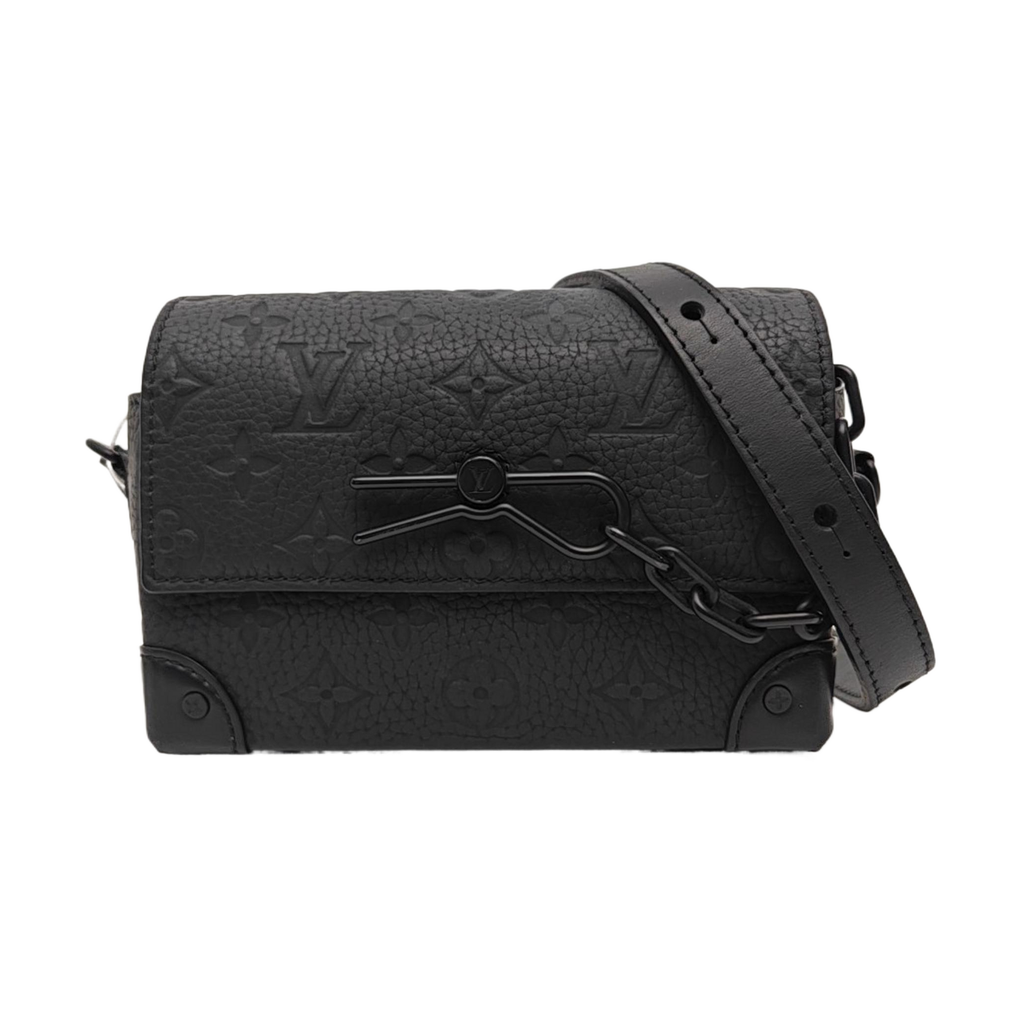 SOFT TRUNK Mini Monogram Calfskin Black