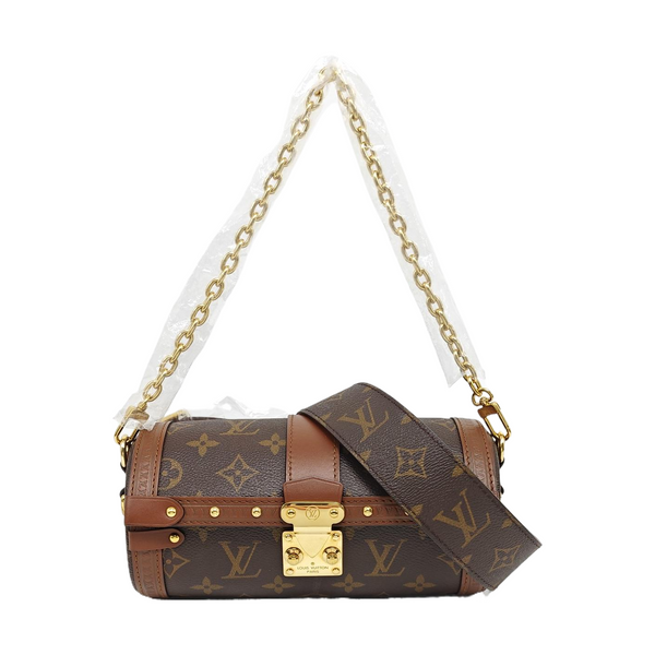 PAPILLON 19 Monogram Coated Canvas Brown