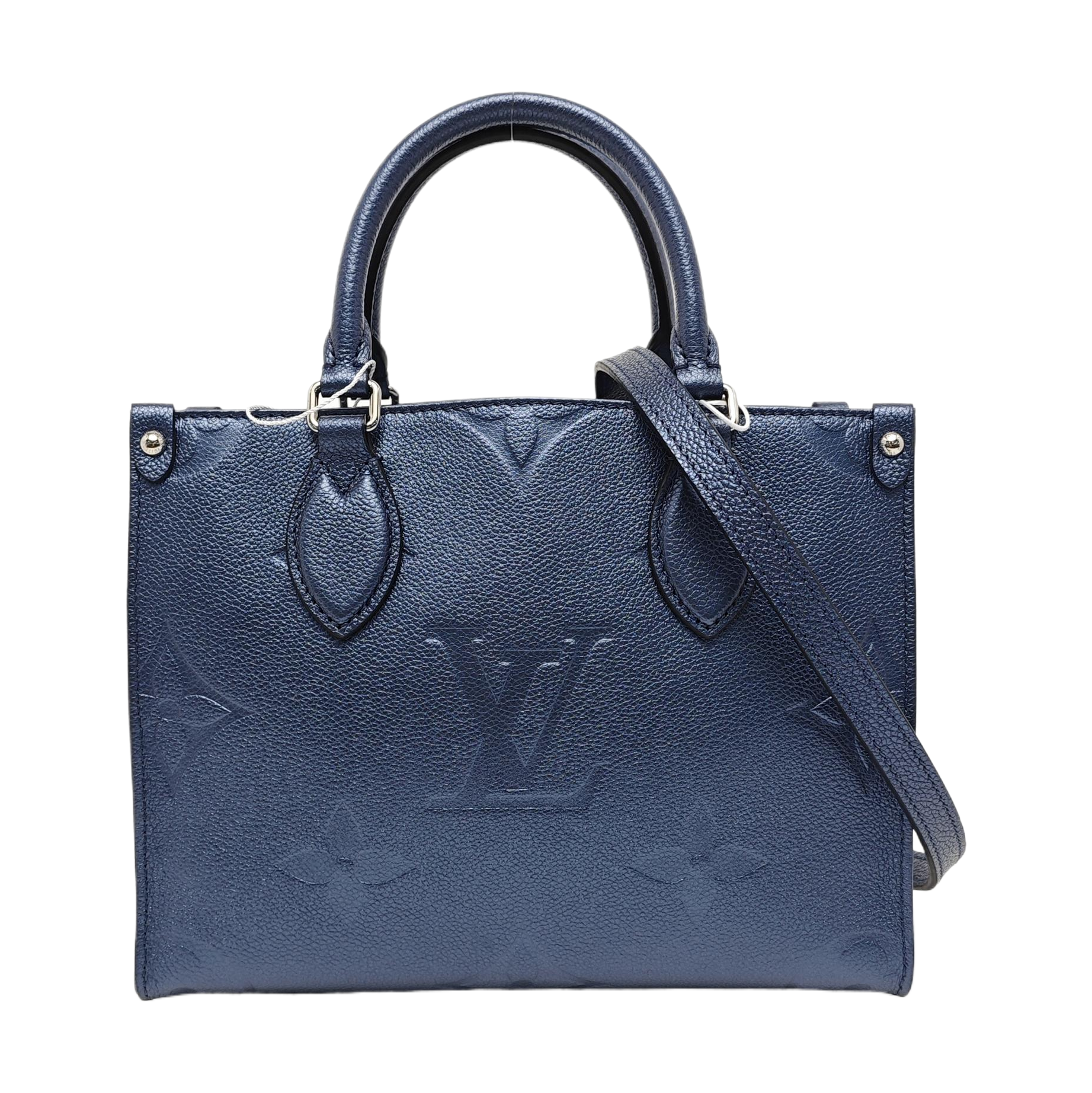 ONTHEGO PM Calfskin Blue
