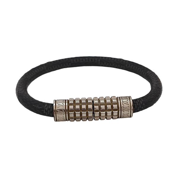 DIGIT Metal Black Bangle