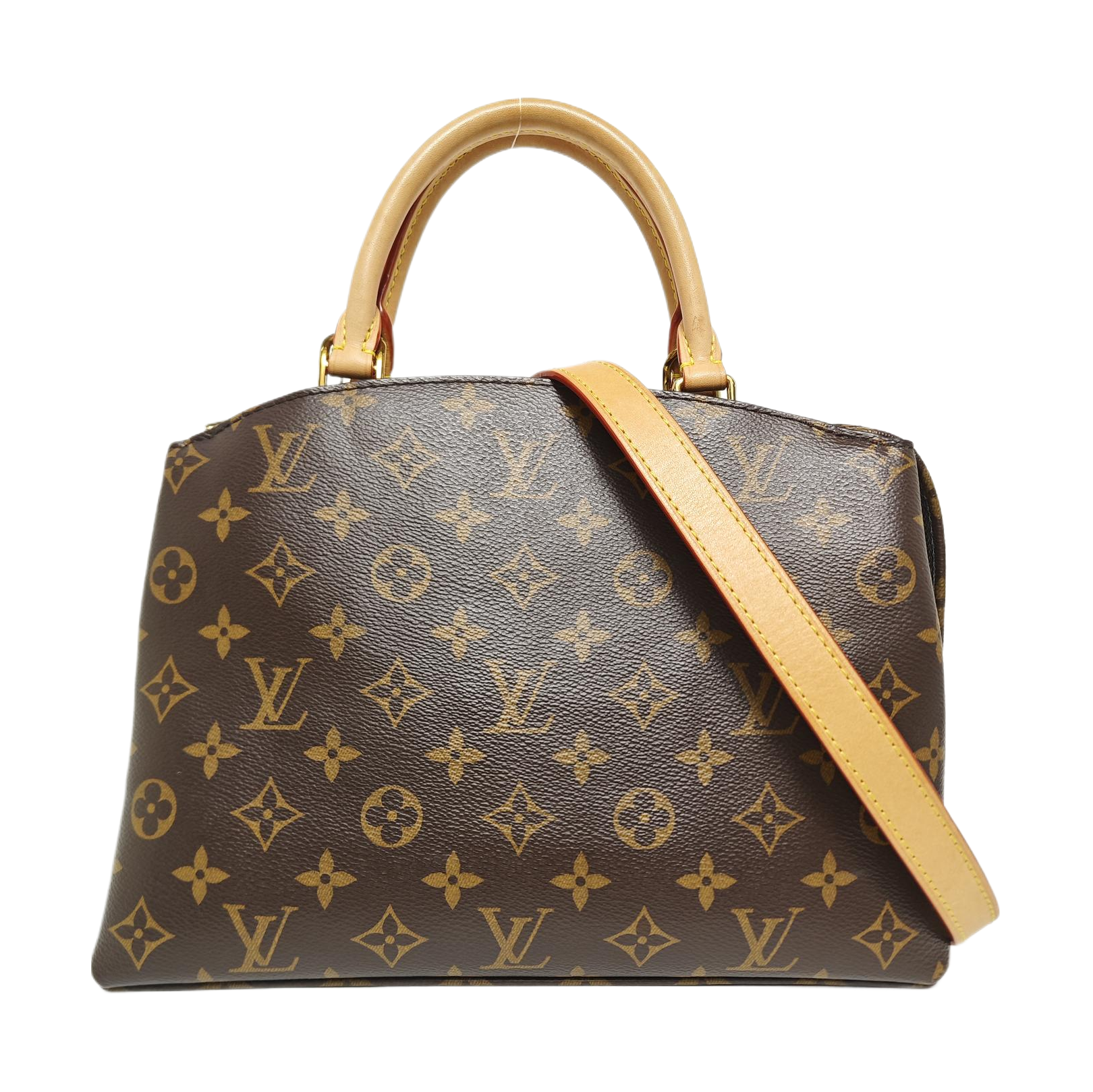 PALAIS PM Monogram Coated Canvas Brown
