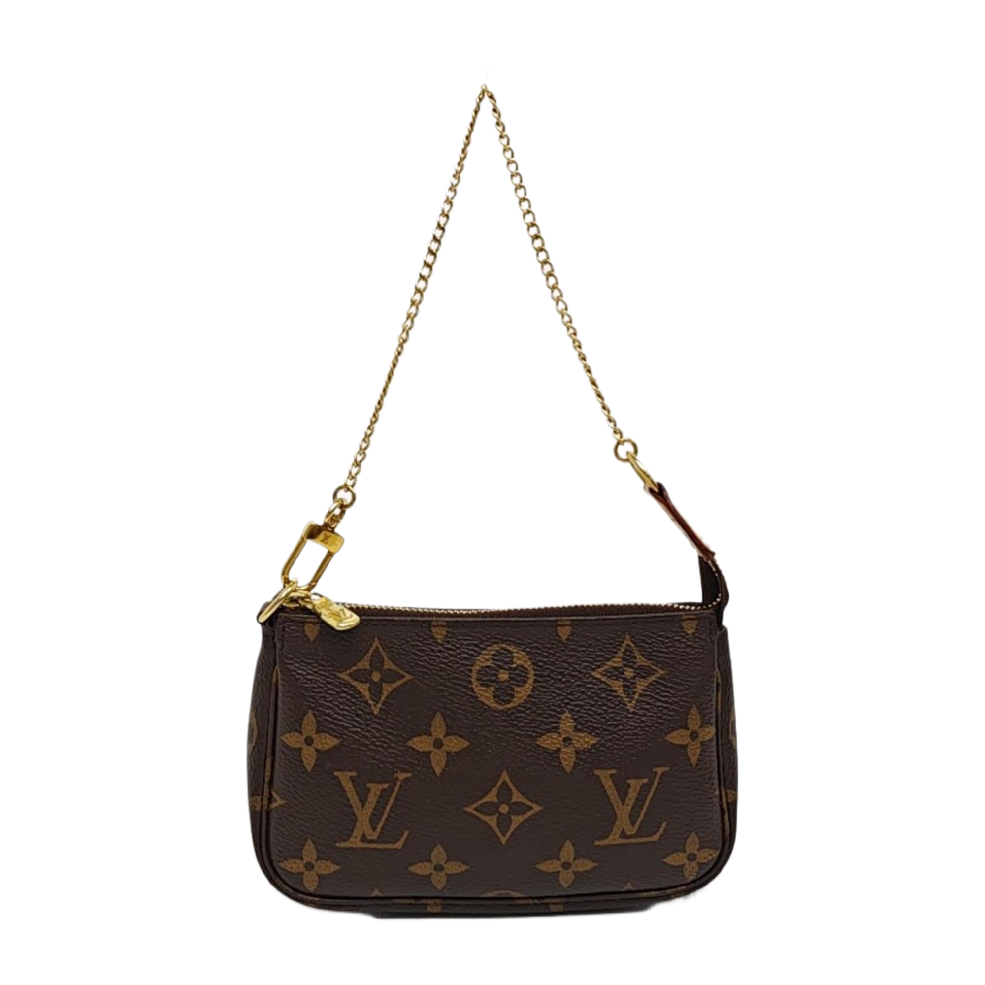ACCESSOIRES Mini Monogram Coated Canvas Brown