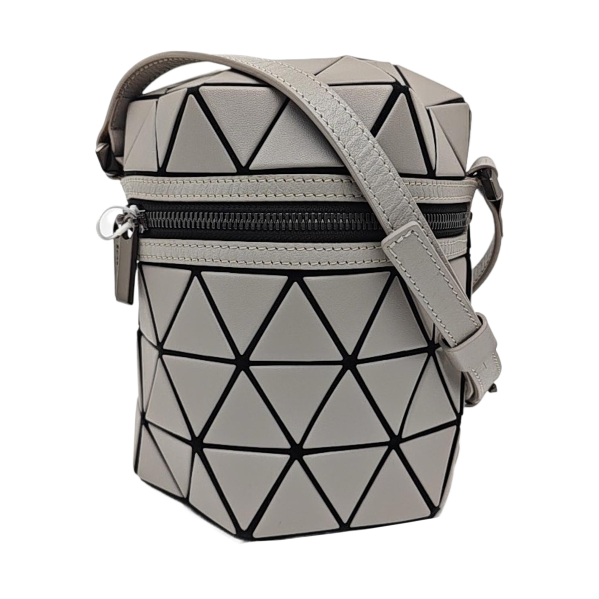 Special Material Shoulder Bag Gray
