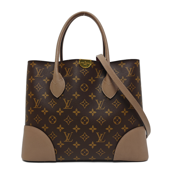 FLANDRIN Monogram Coated Canvas Brown