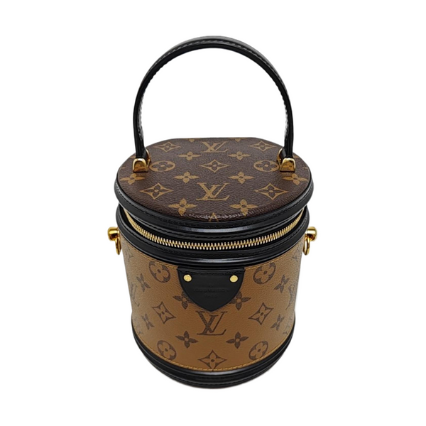 CANNES PM Monogram Coated Canvas Brown