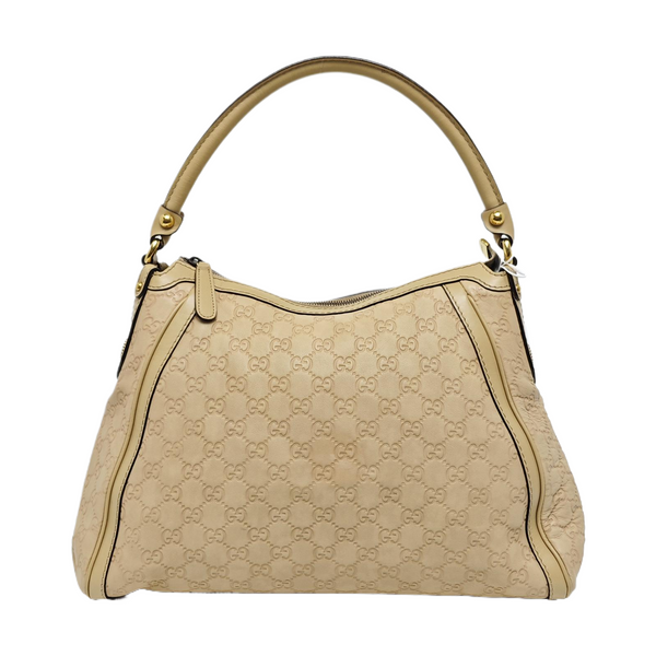Monogram Calfskin Beige