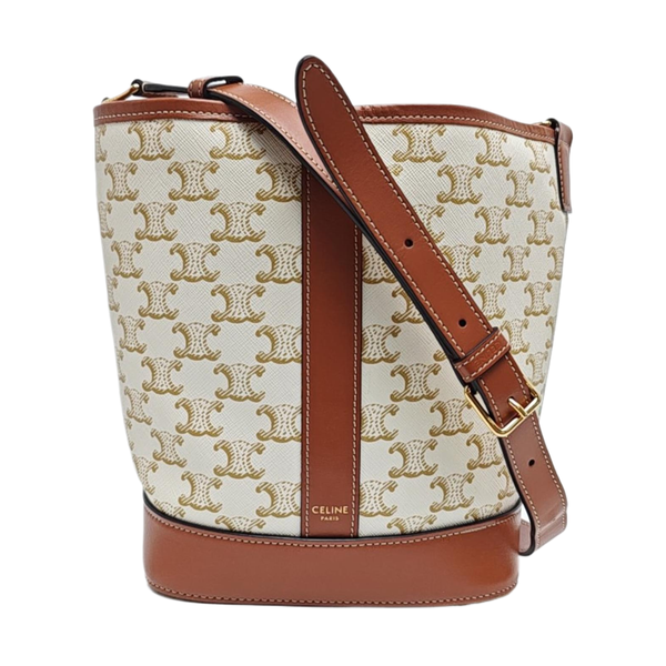 TRIOMPHE CANVAS Small Coated Canvas Beige