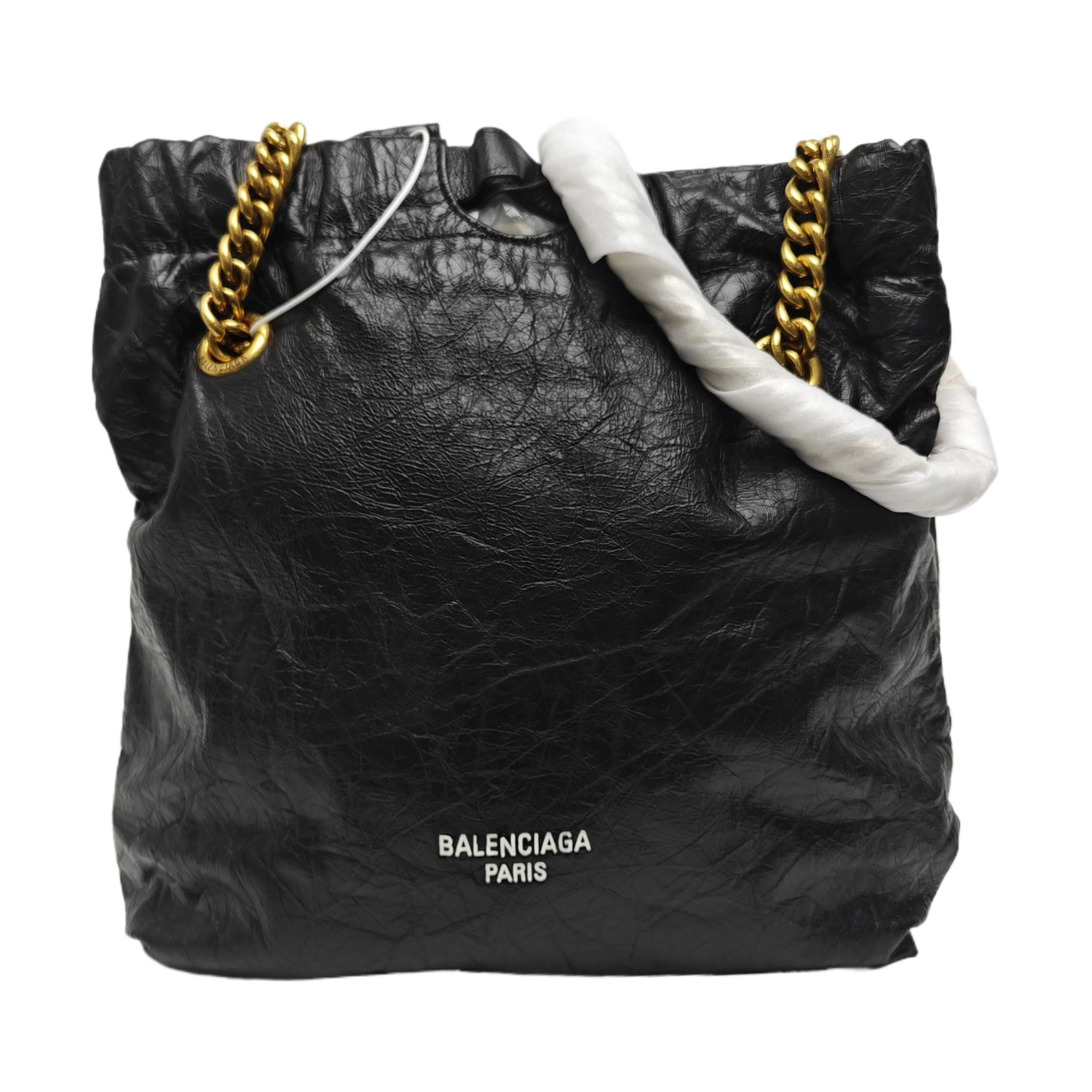 Calfskin Shoulder Bag Black