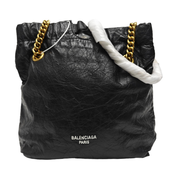 Calfskin Shoulder Bag Black