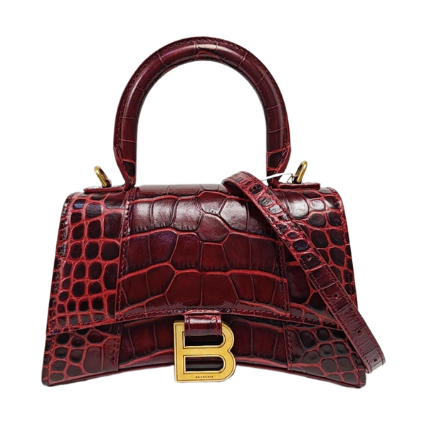 Hourglass XS Calfskin Red