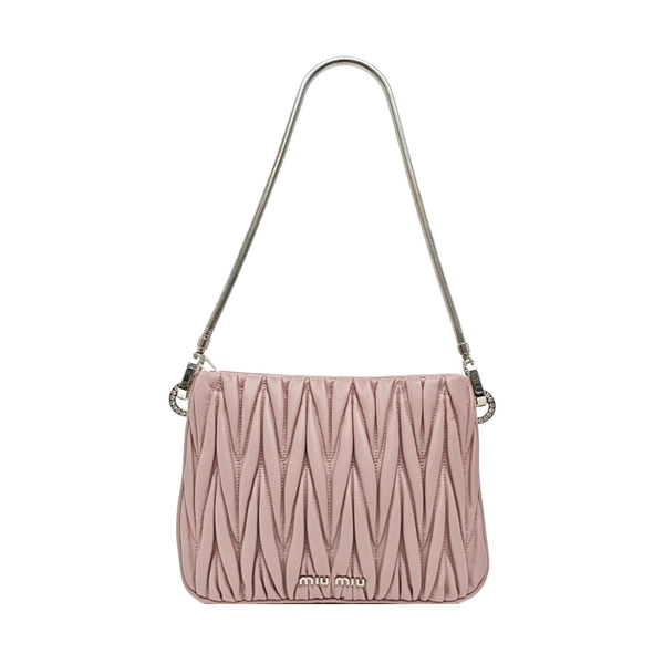 Matelassé Quilted Lambskin Pink