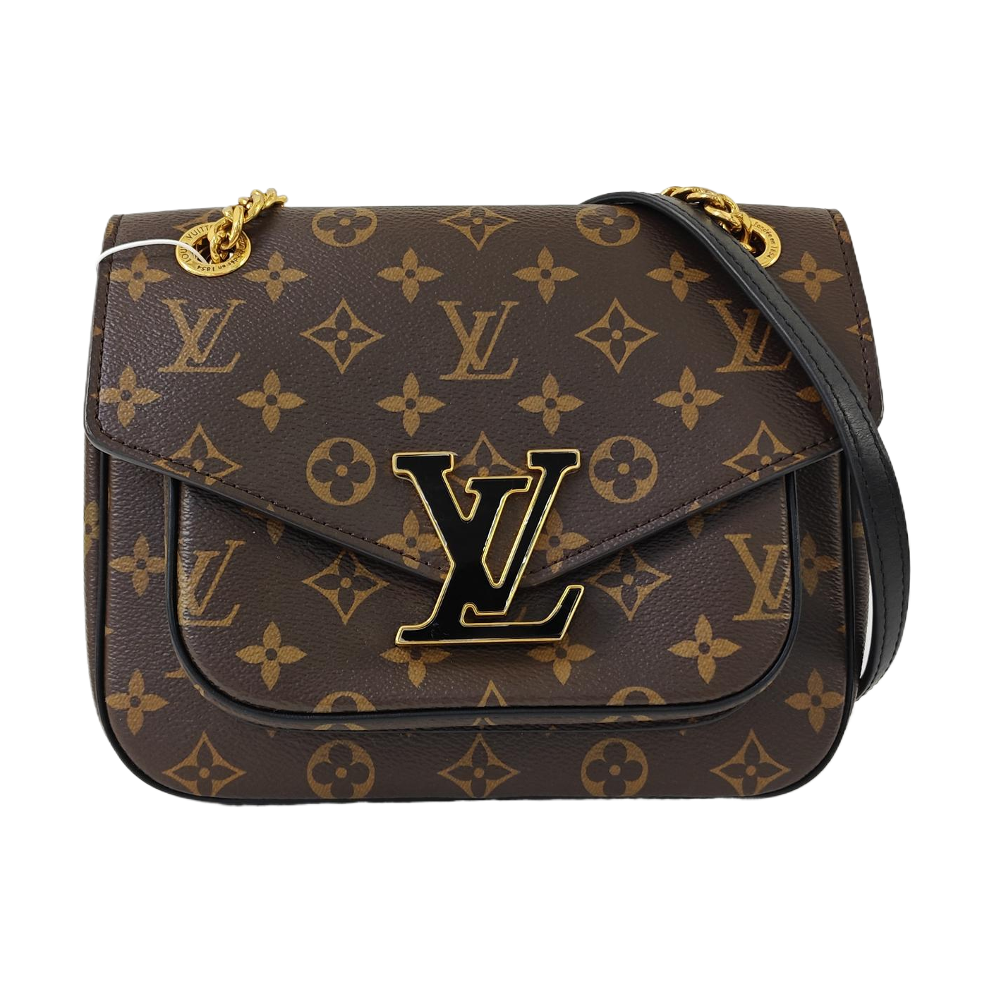 PASSY Monogram Coated Canvas Brown